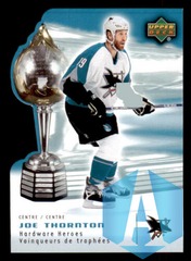 2006-07 Upper Deck McDonald's Hardware Heroes Joe Thornton #HH1 Die Cut
